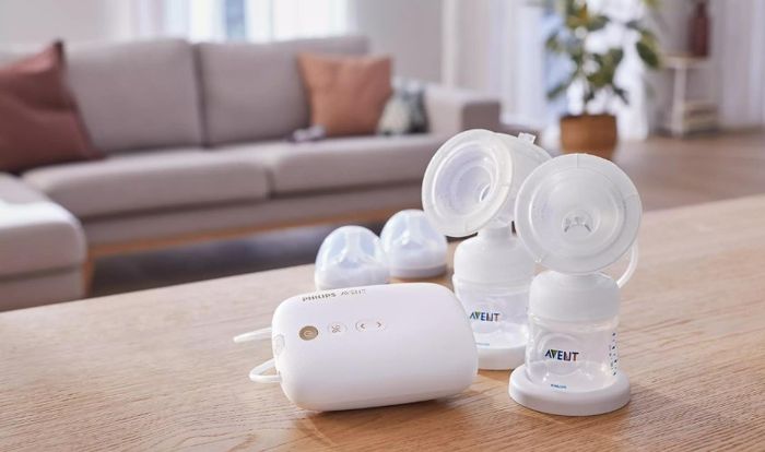 Máy hút sữa điện đôi Philips Avent Eureka Plus SCF394.11