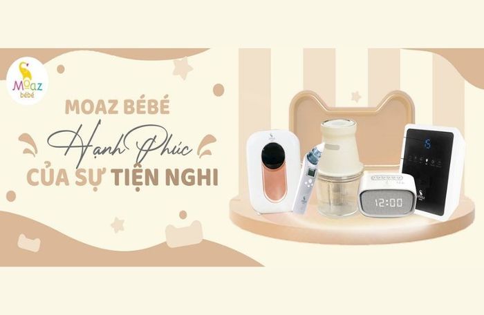 Moaz BéBé là thương hiệu tiên phong trong việc chăm sóc sức khỏe cho mẹ và bé.