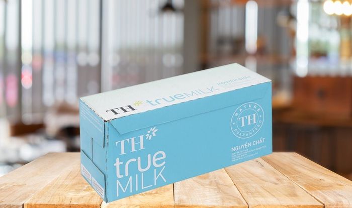 Thùng 12 hộp sữa tươi TH true MILK không đường 1 lít (từ 1 tuổi)