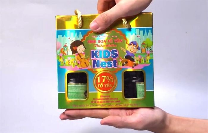 Hộp 6 hũ nước yến sào hương trái cây Tinh Hoa Kids Nest dung tích 70 ml