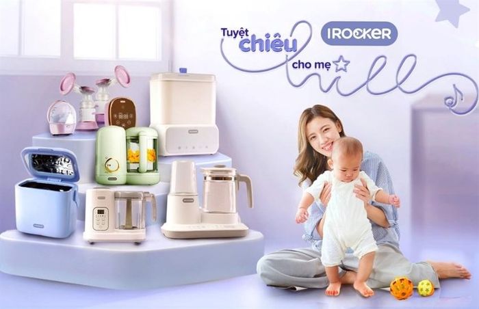 Irocker - Thương hiệu đồ dùng điện tử dành riêng cho mẹ và bé