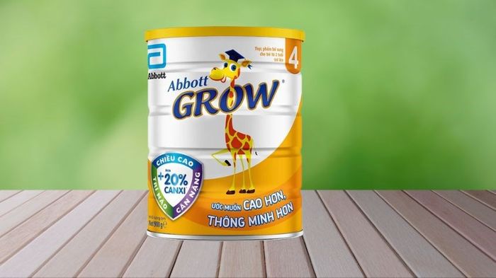 Sữa bột Abbott Grow số 4 vị vani 900g