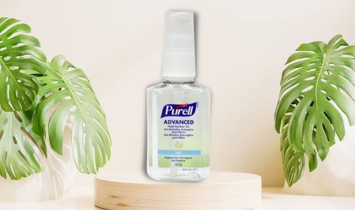 Gel rửa tay khô Purell không mùi chai 60 ml