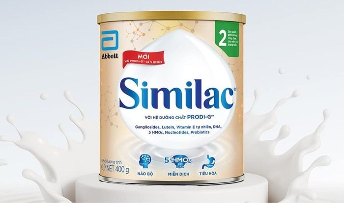 Sữa bột Similac 5G số 2 400g (dành cho bé từ 6 - 12 tháng)