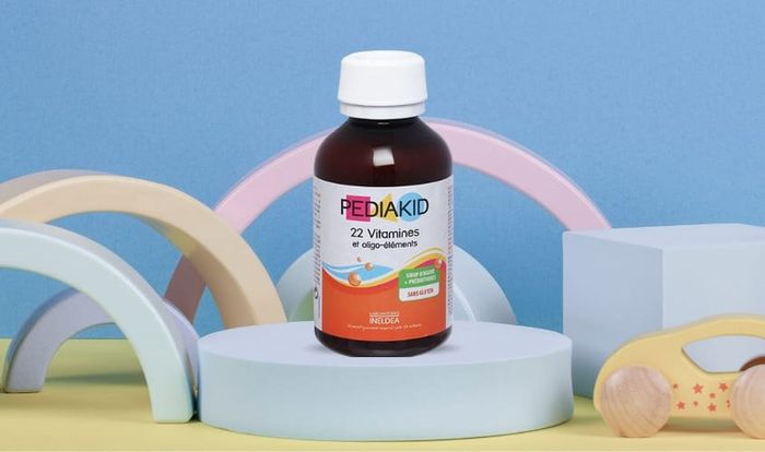 Siro Pediakid 22 Vitamines bổ sung vitamin và khoáng chất 125 ml (từ 1 tuổi)