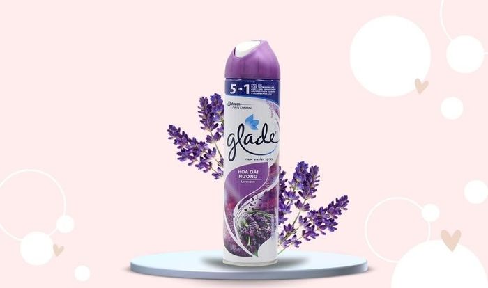 Xịt phòng Glade hương lavender dung tích 280 ml