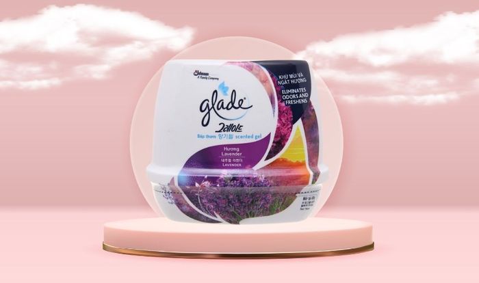 Sáp thơm Glade với hương lavender dễ chịu