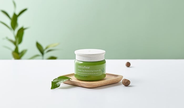 Kem Dưỡng Da Trà Xanh Innisfree Green Tea Balancing Cream EX 50 ml