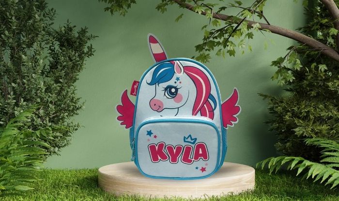 Balo mẫu giáo Smartkids Safari-Kyla B-004 xanh nhạt