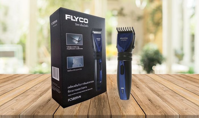 Tông đơ tự sạc Flyco FC5809VN dành cho cắt tóc