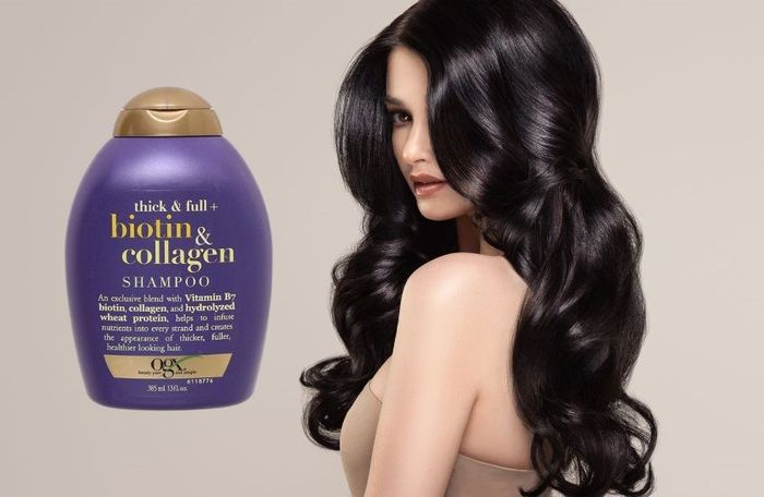 Dầu gội OGX Thick Full Biotin Collagen 385 ml