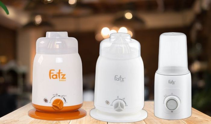 Máy hâm sữa Fatzbaby có nhiều mẫu mã đa dạng