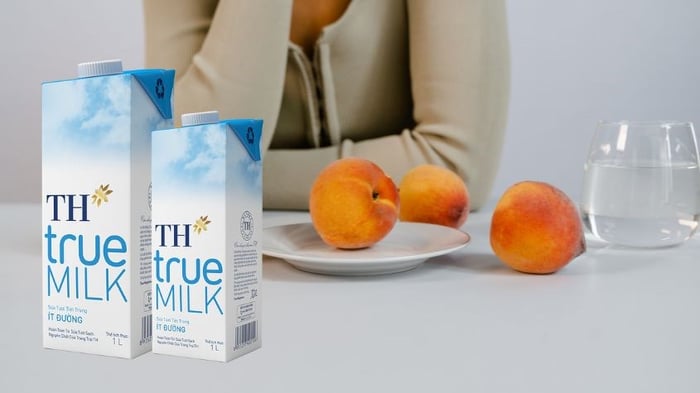 Sữa tươi TH true MILK ít đường 1 lít