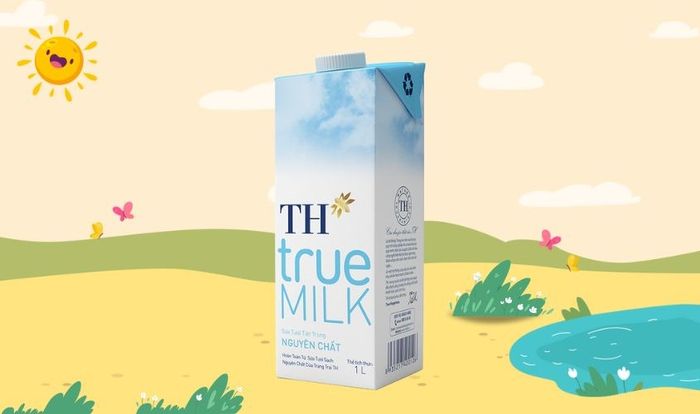 Sữa tươi tiệt trùng TH true MILK không đường 1 lít (dành cho trẻ từ 1 tuổi)