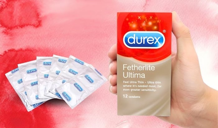 Hộp 12 chiếc bao cao su Durex Fetherlite Ultima 52 mm