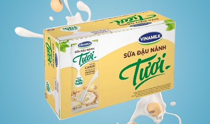 Thùng 48 hộp sữa đậu nành tươi Vinamilk 180 ml