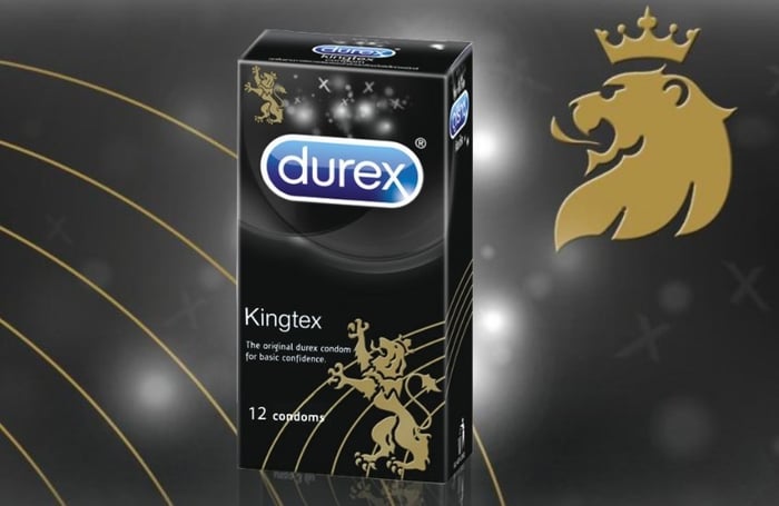 Hộp 12 chiếc bao cao su Durex Kingtex 49 mm