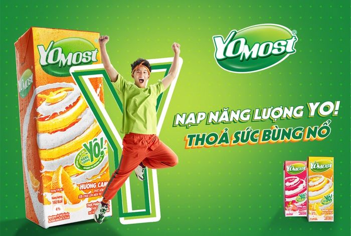 Sữa chua Yomost mang lại nguồn năng lượng cho những ngày bận rộn