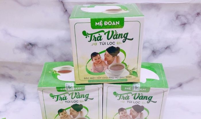 Trà vằng túi lọc Mệ Đoan tăng sữa, kháng viêm và giảm cân 30 túi