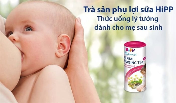 Trà lợi sữa Hipp được làm từ nguyên liệu 100% thiên nhiên.