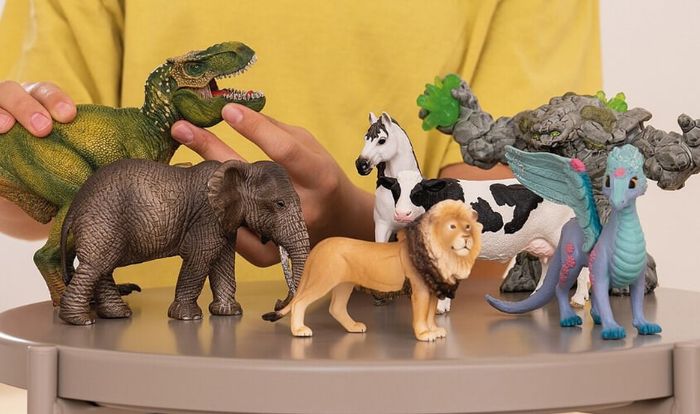 Đồ chơi Schleich tinh xảo, mô phỏng sinh động từng chi tiết