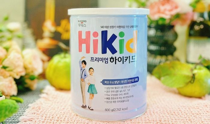 Sữa bột Hikid Premium 600g (1 - 9 tuổi)