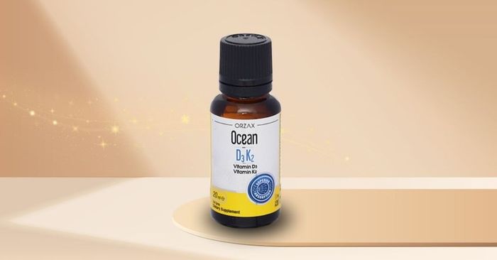 Orzax Ocean D3K2: Xịt giúp cải thiện hấp thu canxi, dung tích 20ml (từ 0 tháng)