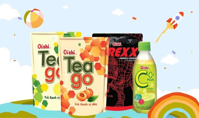 Một Số Sản Phẩm Nước Giải Khát Của Oishi