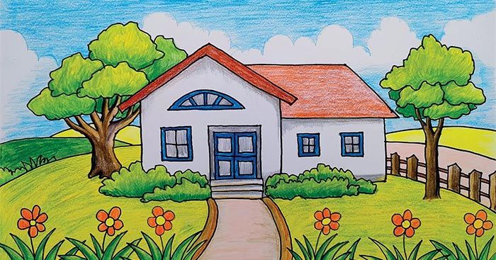 Viết về ngôi nhà