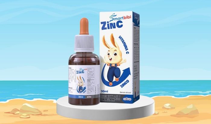 Siro Smartbibi ZinC - Bổ sung kẽm và vitamin C với kẽm bisglycinate