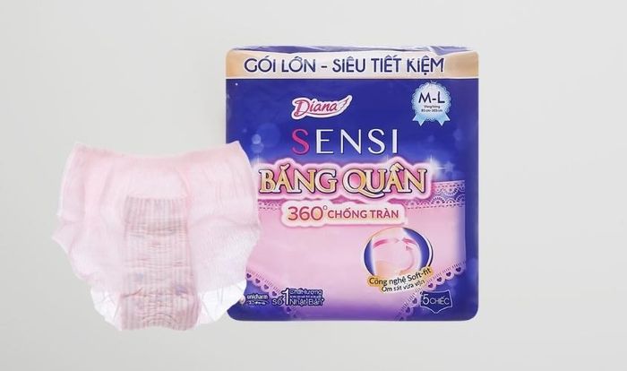 Băng vệ sinh dạng quần đảm bảo an toàn và chăm sóc sức khỏe