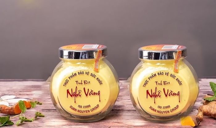 Tinh bột nghệ vàng Xuân Nguyên hũ 75g (từ 7 tuổi)