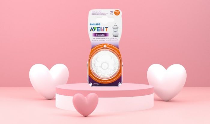 Bộ 2 núm ti Philips Avent SCF656/23 cổ rộng size Y (từ 6 tháng)