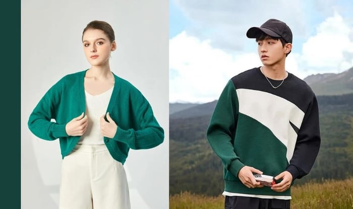 Phân biệt áo cardigan và sweater