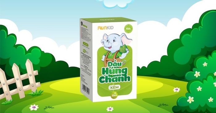 Dầu húng chanh Fankid hỗ trợ tăng cường sức đề kháng hiệu quả cho trẻ nhỏ