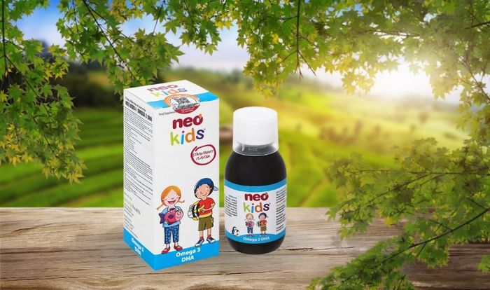 Siro Neo Kids Omega 3 DHA tăng cường thị lực 150 ml (từ 3 tháng)