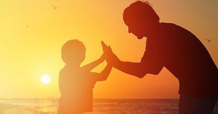 Đoạn kết văn 'Nói với con'