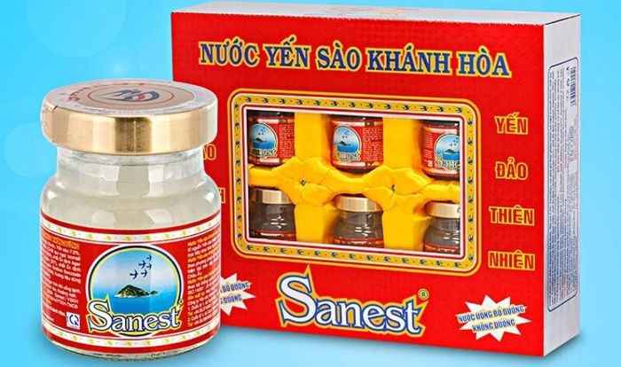 Nước yến sào cao cấp Khánh Hòa Sanest