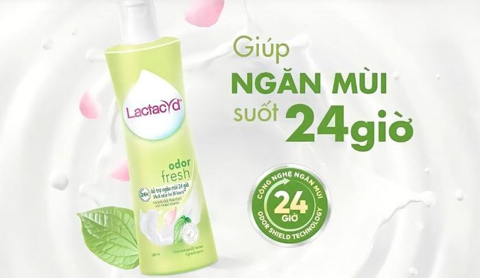 Sản phẩm vệ sinh phụ nữ Lactacyd Odor Fresh, hương tươi mát, dung tích 250 ml