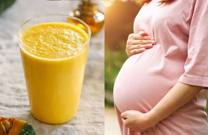 Bà bầu được phép sử dụng sữa bí đỏ