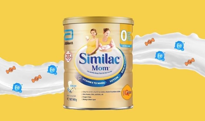 Sữa bầu Similac Mom hỗ trợ bổ sung canxi và sắt cho mẹ bầu