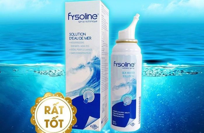 Xịt mũi vệ sinh mũi Fysoline isotonic spray 100 ml