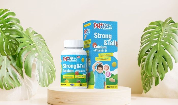 Viên nhai PN Kids Strong & Tall hỗ trợ phát triển xương và răng 30 viên (từ 3 tuổi)