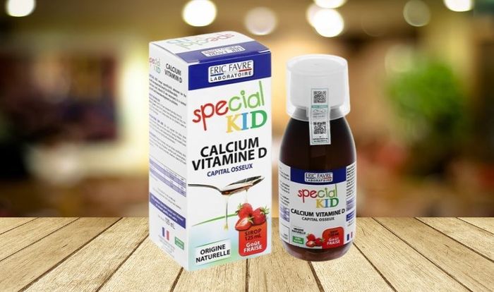 Siro Special Kid Calcium Vitamine D hỗ trợ phát triển chiều cao 125 ml (từ 2 tuổi)