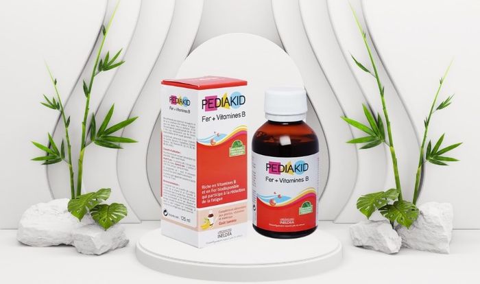 Siro Pediakid Fer + Vitamines B giúp giảm cảm giác mệt mỏi 125 ml