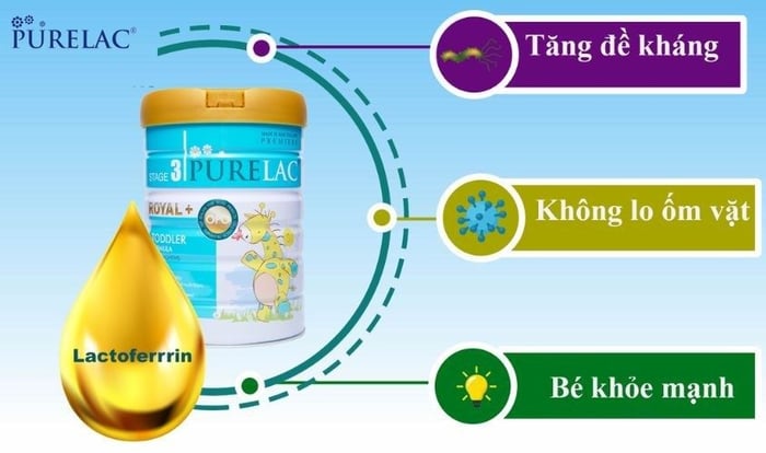 Purelac là dòng sữa dinh dưỡng xuất xứ từ NZ Pure Dairy Product tại New Zealand