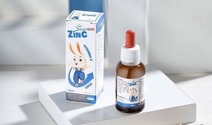 Siro Smartbibi ZinC bổ sung kẽm, vitamin C giúp tăng sức đề kháng 30 ml (từ 0 tháng)