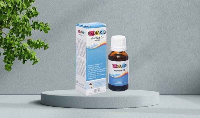 Siro Pediakid Vitamin D3 cho sự phát triển xương và răng 20 ml