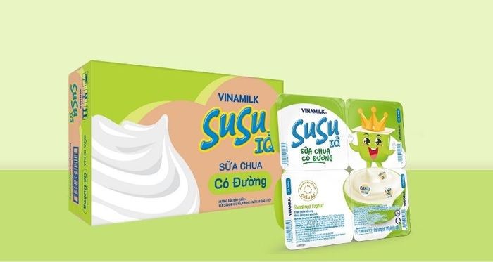 Sữa chua có đường Vinamilk SuSu IQ 80g