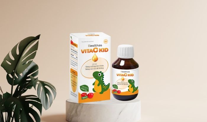 Siro Healthza VitaC Kid giúp bổ sung sức đề kháng 90 ml